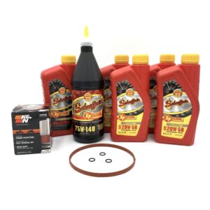 77 Cycles Schaeffer’s 3 Hole Oil Change Kit Harley-Davidson BT Touring