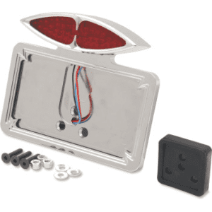 DRAG SPECIALTIES Cateye Taillight and License Plate Mount 2030-0172