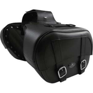 SADDLEMEN Drifter Saddlebags with Shock Cutaway - Black 3501-0576